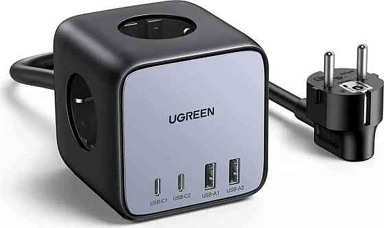 Сетевое зарядное устройство UGREEN CD268 65W DigiNest Cube UGR-60113 Одесса