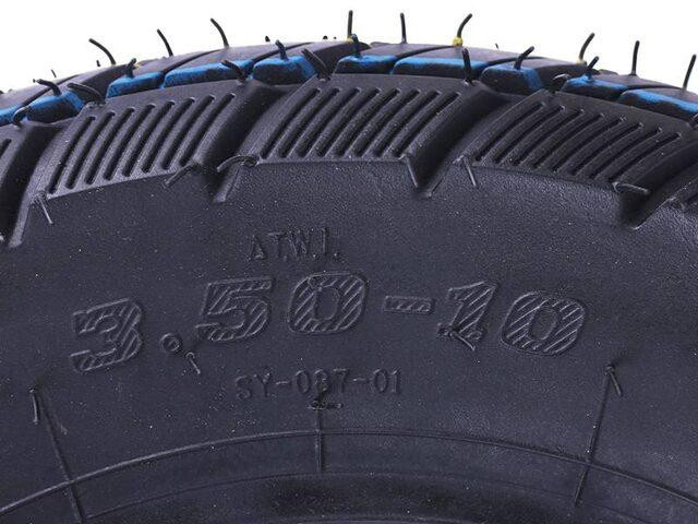 Шина 3,50*10 6PR TT (под камеру), 1 Мукачево - изображение 3