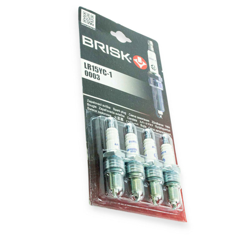Свечи Super (LR15YC-1) 2108-2110 инжектор.з 1,1 блистер 0003 Brisk Мукачево - изображение 1