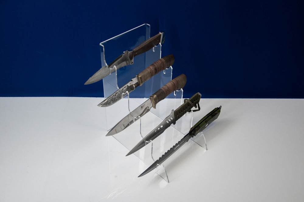 Горка под ножи EKOSTAR 150х243х280 мм 5 ярусов Киев - изображение 2