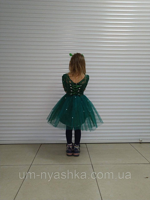 Платье Снежинка Детское нарядное белое платье Снежинка-рукавчик 98-110 Кривой Рог - изображение 7