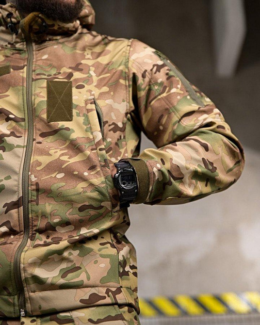 Демисезонный тактический костюм софтшел TANJENT мультикам  ПП7869 Одесса - изображение 6