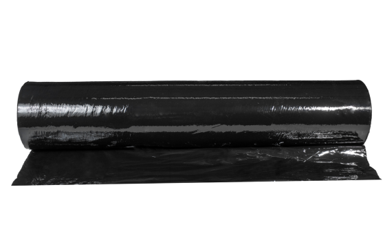 Стрейч пленка 50 см 1кг (20 мкм) чёрная Днепр