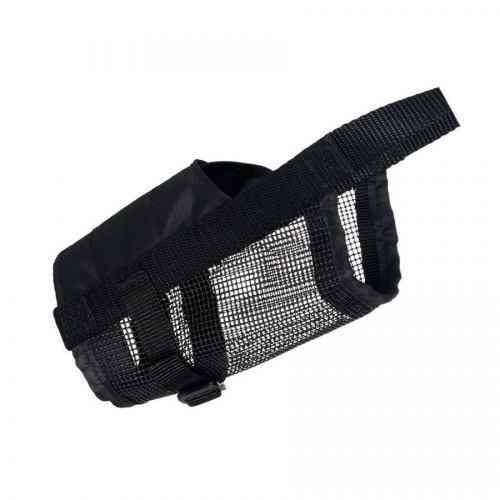 Намордник Trixie для собак, з сітчастою вставкою, поліестер, L 18-28 см/26-42 см (чорний) Вінниця