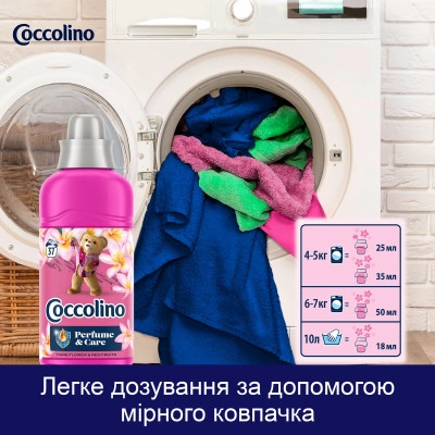 Кондиціонер для білизни Coccolino Perfume &amp; Care Tiare Flower &amp; Red Fruits 925 мл (8720181409653) Вінниця - фото 7