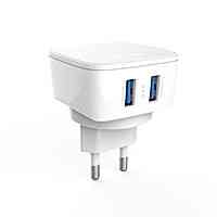 Мережевий Адаптер (зарядний пристрій) LDNIO DL-AC66 2xUSB 2.4 A + кабель micro USB Полтава