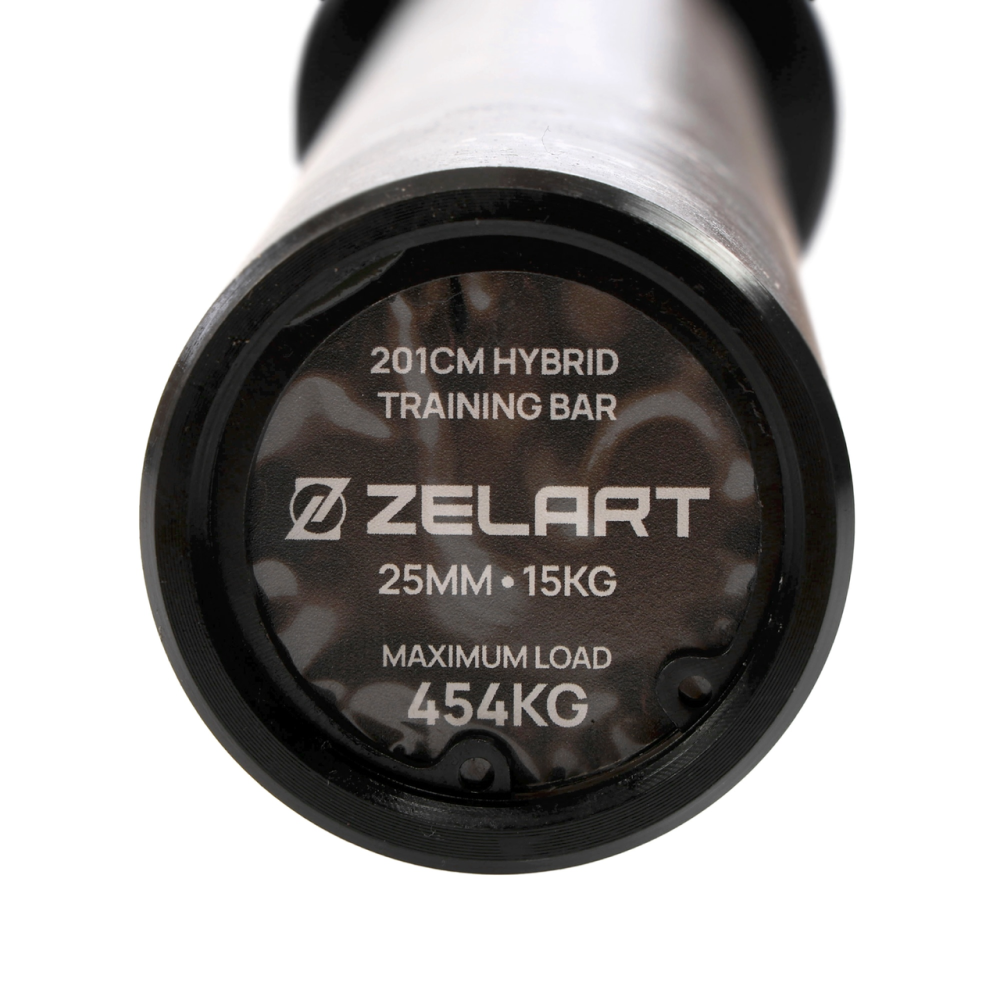 Гриф олимпийский Zelart 201 см 50 мм до 450 кг хват 25 мм Киев - изображение 7