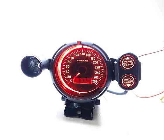 Спідометр з відсіканням d95мм MPH-37601 Red Винница