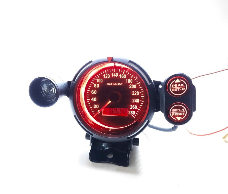 Спідометр з відсіканням d95мм MPH-37601 Red Винница - изображение 1