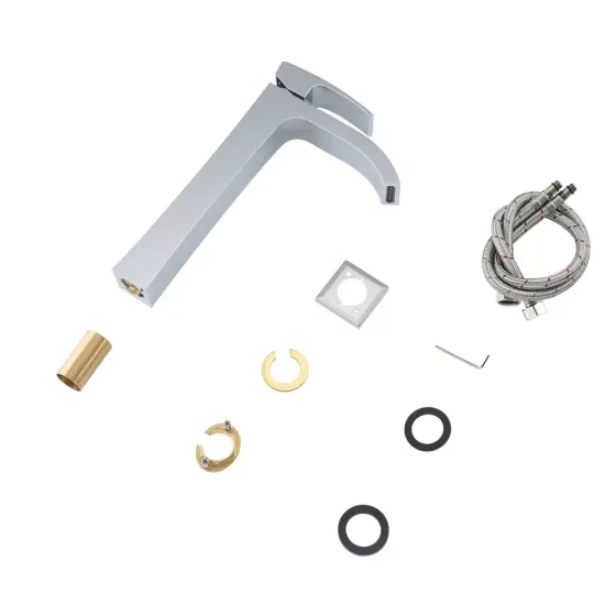 Змішувач для раковини високий Gappo G1007-81 хром Київ