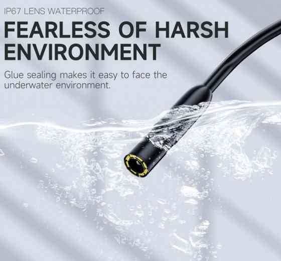 Камера ендоскоп Endoscope 0974 з дисплеєм Вінниця