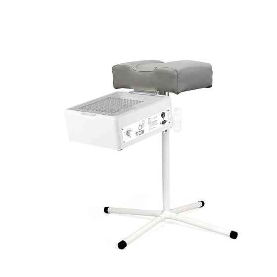 Педикюрная подставка для настольных вытяжек Teri с серым верхом Киев