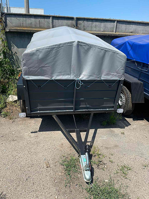 Новий причіп легковий Дніпро-150х130х40. Тент у подарунок Новояворівськ - фото 1