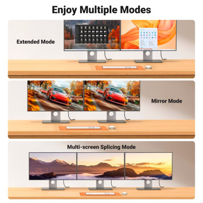Кабель мультимедійний DisplayPort M to HDMI M 3.0m V2.0 4K30Hz DP125 black Ugreen (35843) Вінниця - фото 10