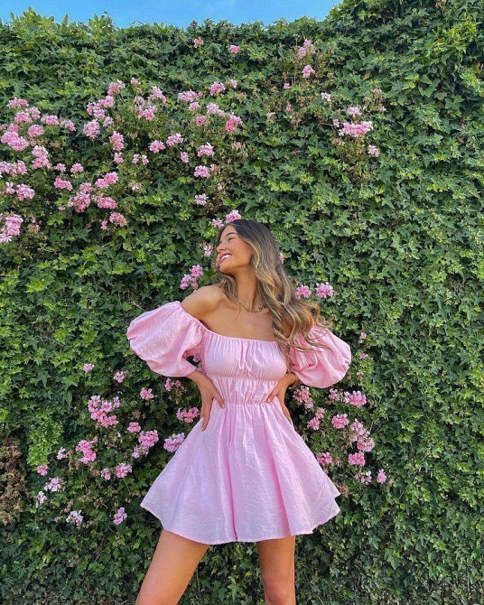 Жіноча стильна романтична літня сукня коттон поплін Одеса - фото 8