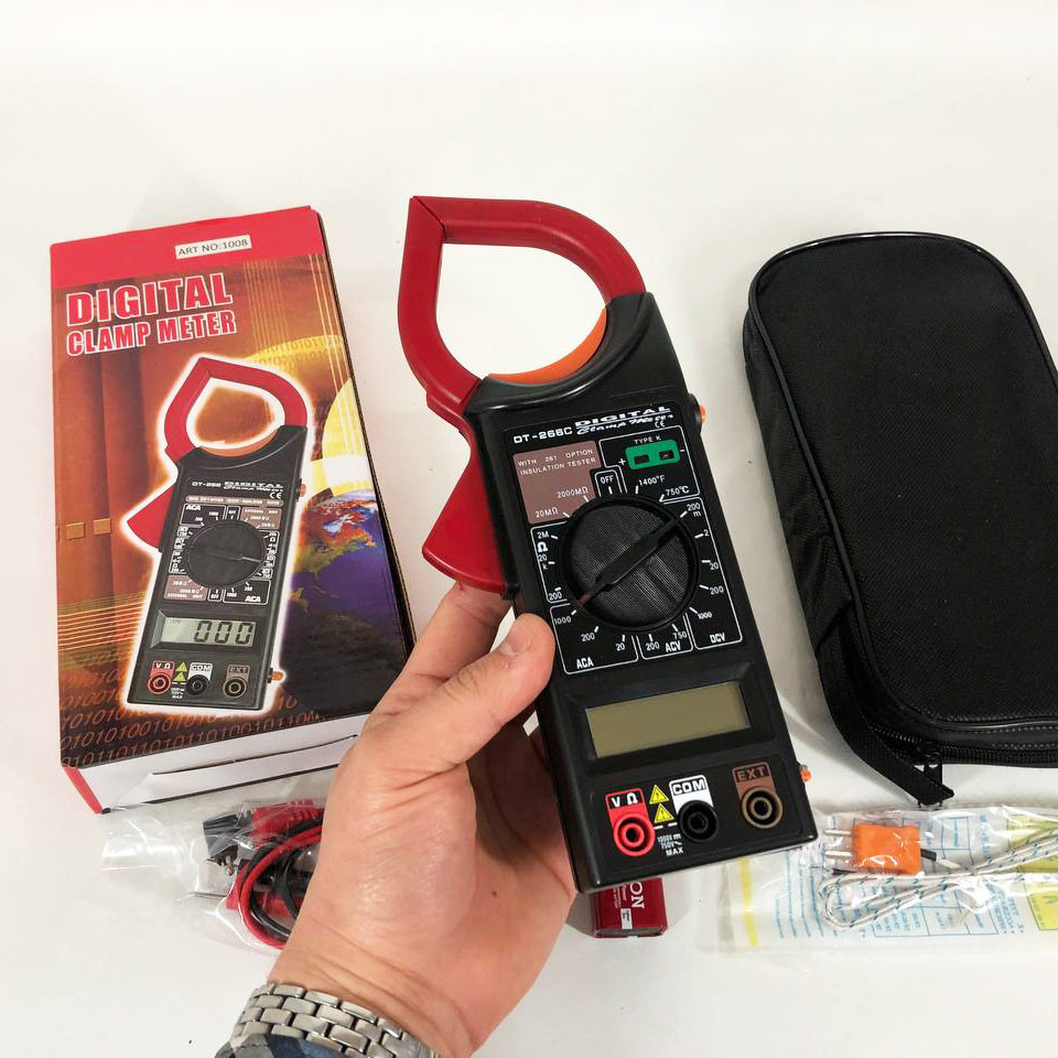 Вимірювач частоти змінного струму DT 266C DIGITAL, Токові RH-495 кліщі струмовимірювальні Київ - фото 7