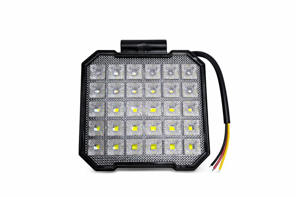 Светодиодная фара StarLight 30B-40W 30 LED 12-24V квадратная, рабочий свет + стробоскоп Харьков - изображение 1