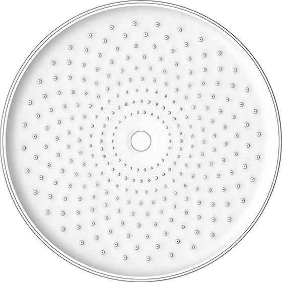 Потолочная лейка для душа Koer KP-0413-01-OH 250мм хром KR5417 Харьков