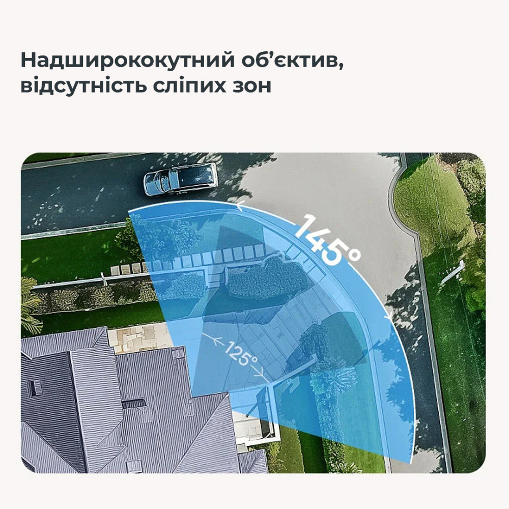 IP-камера відеоспостереження Baseus Security N1 Outdoor Camera 2K White Київ - фото 6