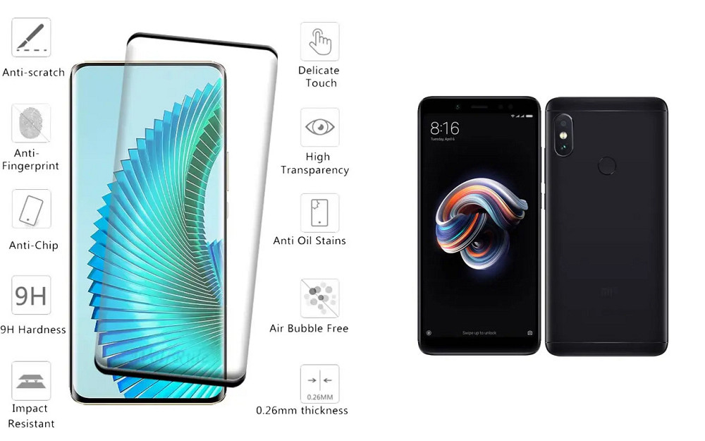 Защитное стекло HyperGlass Pro для Xiaomi Redmi Note 5, Note 5 Pro – максимальная чувствительность и защита Киев - изображение 2