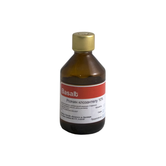 Клозантел 10% 50 мл Базальт Винница
