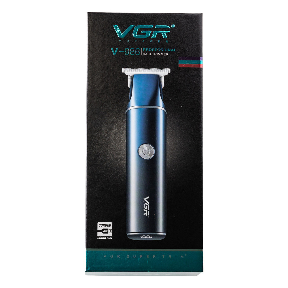 Тример для стрижки VGR з насадками та USB, золото HP-V-986 Коломыя - изображение 10