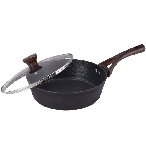 Сковорідка-сотейник d24см а/п Marble MR-1216-24 Maestro Житомир - фото 3