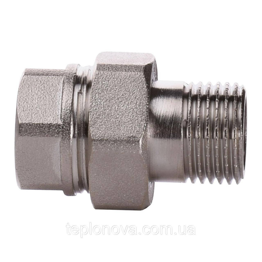 Сгон-американка прямой PROFESSIONAL 1″ НИКЕЛЬ QP160 Черновцы - изображение 2