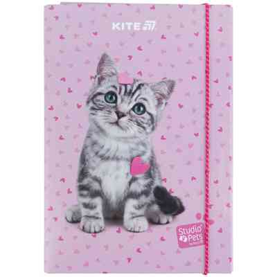 Папка для тетрадей Kite В5 на резинке Studio Pets (SP25-210) Винница