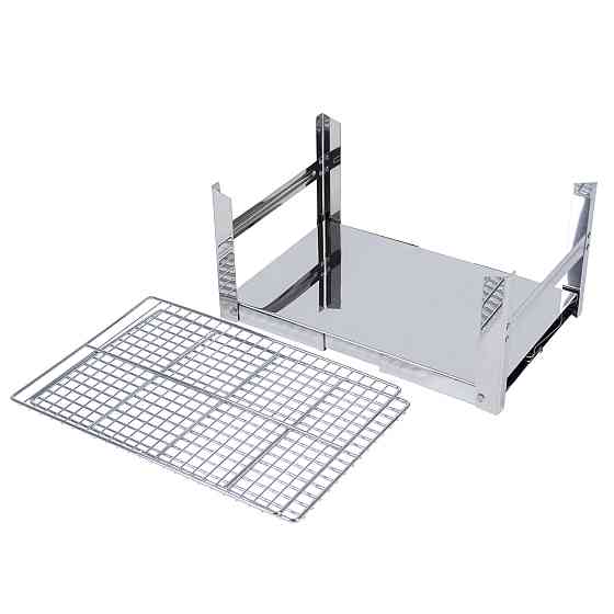 Гриль прямоугольный угольный Bo-Camp Compact Delux Silver Львов