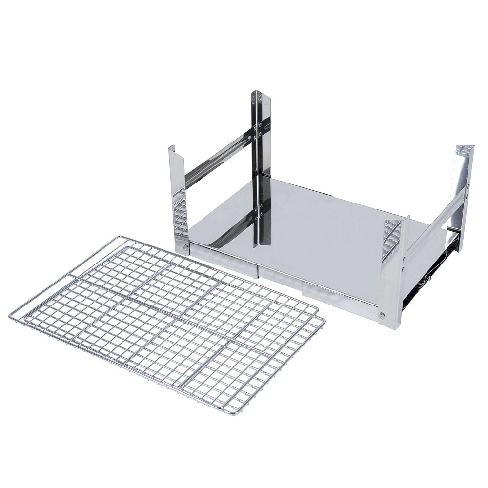 Гриль прямоугольный угольный Bo-Camp Compact Delux Silver Львов - изображение 5