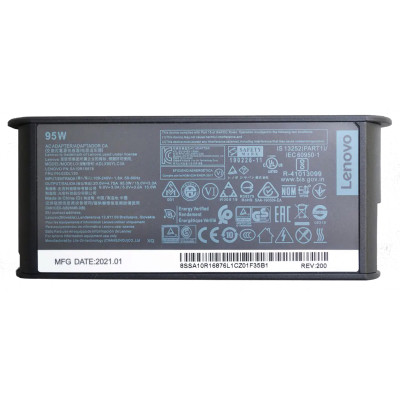 Блок питания к ноутбуку Lenovo 95W 20V/4.75A, 15V/3A, 9V/3A, 5V/3A, USB Type-С (ADLX95YLC3A / A40378) Винница - изображение 2