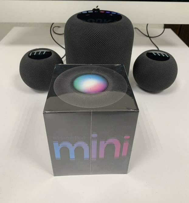 Apple HomePod mini Space Gray White. Киев - изображение 3