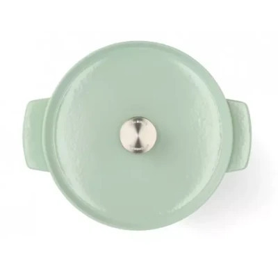 Кастрюля KitchenAid чавунна з кришкою 3,3 л Фісташкова (CC007433-001) Винница - изображение 3