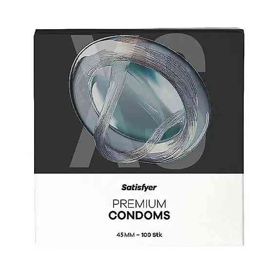 Презервативы – Satisfyer Premium Condoms 45 мм (XS), 100 шт. Sex Aura Киев