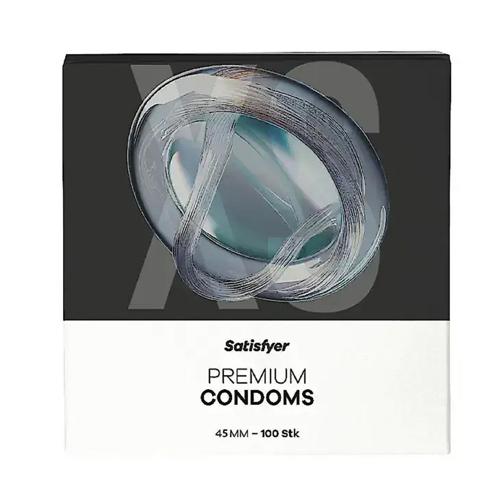 Презервативи - Satisfyer Premium Condoms 45 мм (XS), 100 шт. Sex Aura Київ - фото 1