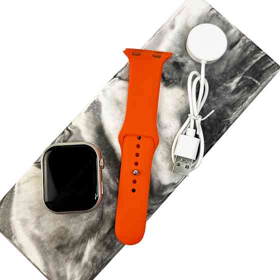 Смарт-годинник BIG S9 Pro Max 45mm. IP65. 230 mAh. Orange Київ