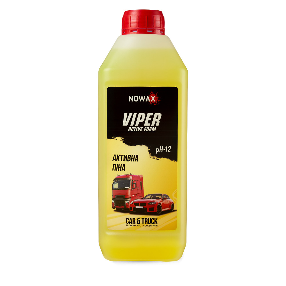 Активна піна Nowax Viper Active Foam концентрат для безконтактної мийки 1л Львів - фото 1