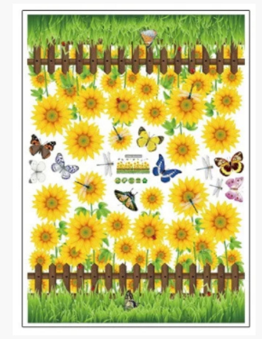 Інтер'єрна наклейка Соняшники Київ - фото 5