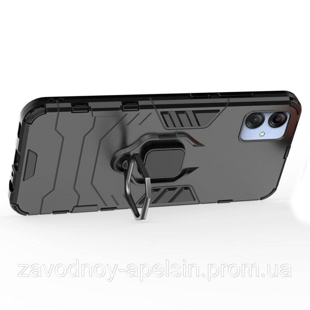 Samsung M31s M317 противоударный чехол кольцо Hybrid Одеса - фото 3
