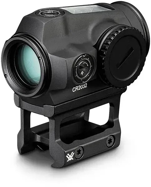 Приціл коліматорний Vortex Sparc Solar Red Dot на Weaver з точкою 2 МОА та сонячною батареєю SPC-404 Вінниця - фото 4