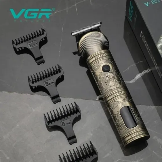 Професійний набір для догляду за тілом VGR V-106 6 в 1 тример машинка бритва LED акумулятор Одеса