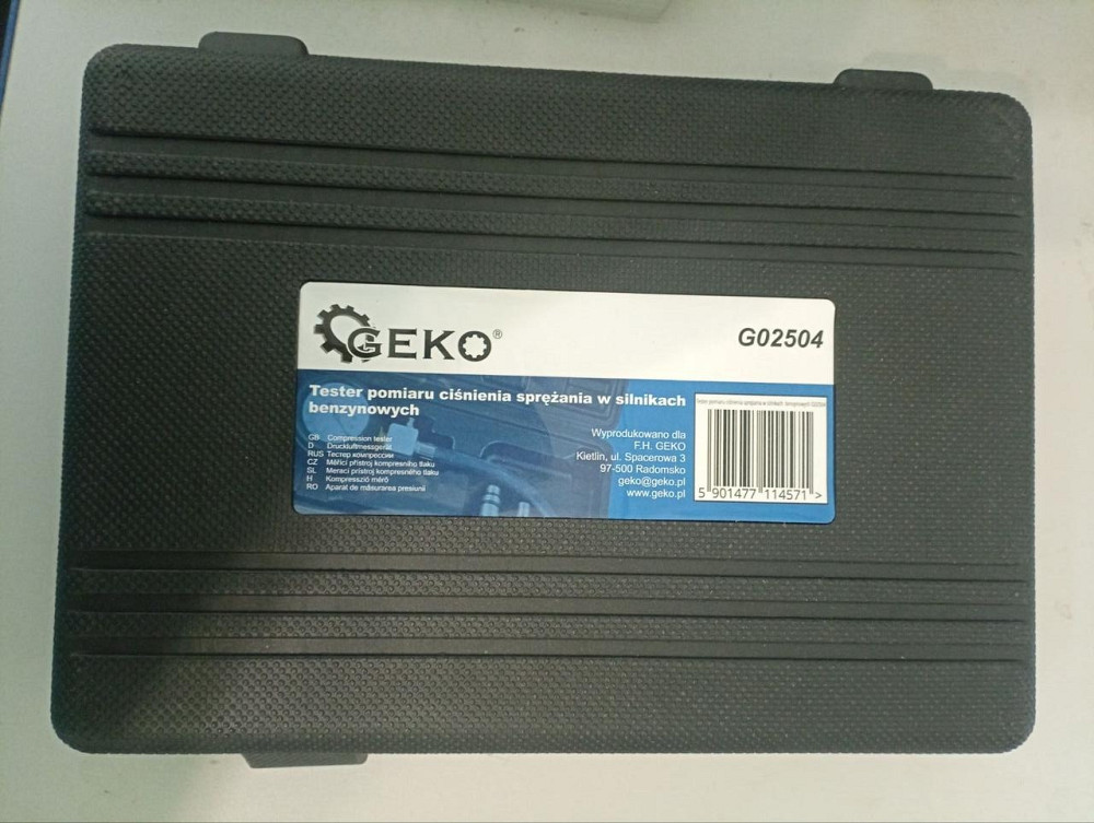 Компресометр бензинового двигуна "GEKO" 0-20 бар, комплект 5 штуки, №5 Киев - изображение 5