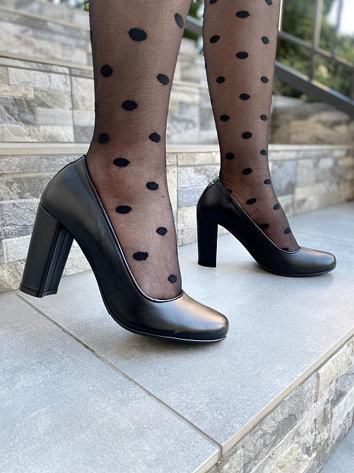 Stepter Туфлі жіночі STEPTER чорні натуральна шкіра каблук 9 см 36-37 р. (1885) Коломыя - изображение 2