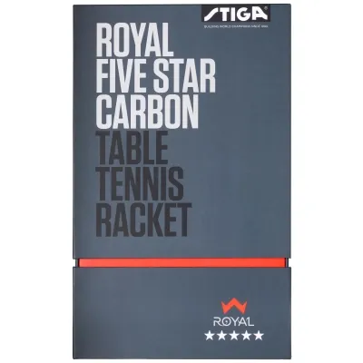 Ракетка для настільного тенісу Stiga Royal Carbon 5 Star FL (1215-2818-01) (931106) Вінниця - фото 5