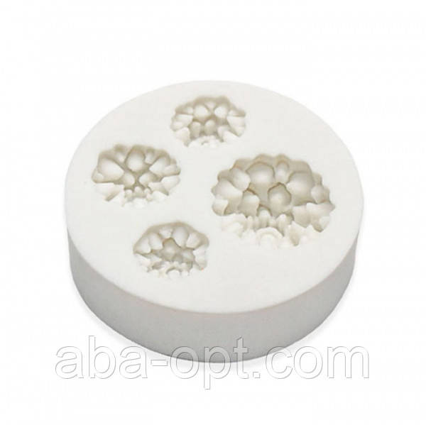 Молд силіконовий Ø 7 см Жоржини ( шт ) Одеса - фото 1