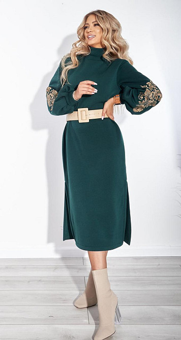 Тепле плаття з вишивкою (52) Київ - фото 4