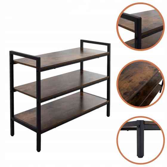 Полиця триярусна для зберігання взуття 79 см Ruhhy (27038) Нововолинськ