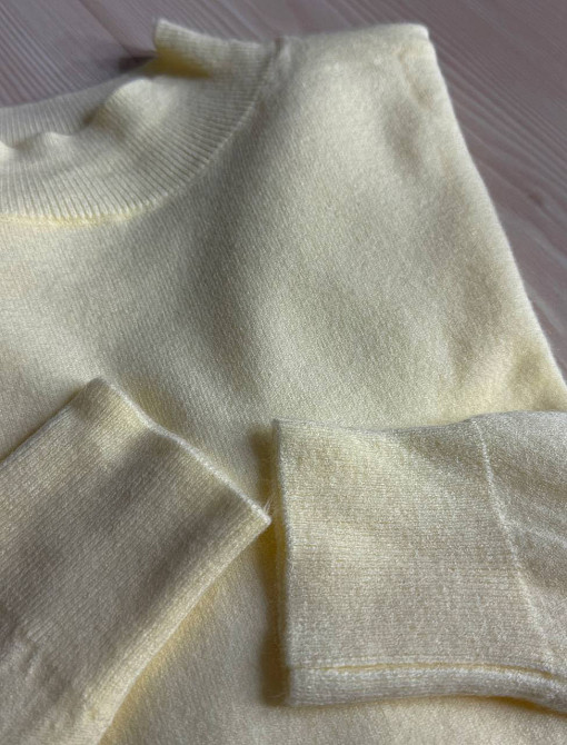 Светр жіночий A-N 106 водолазка гольф з коміром стійкою базовий, жовтий, one size Київ - фото 7