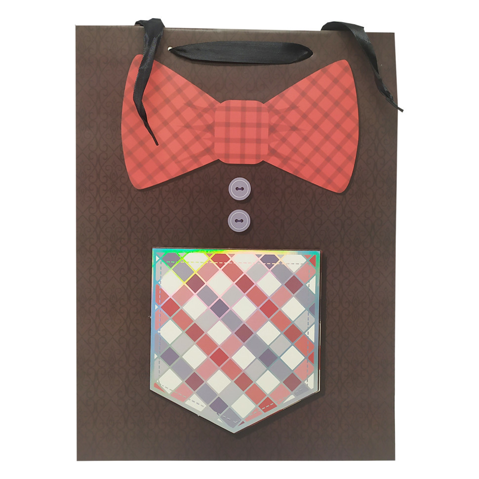 Подарунковий пакет "Джентельмен" 2379L, 40 х 30 х 0,1 Вид 1 Вінниця - фото 1